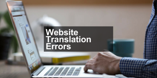 website translation errors