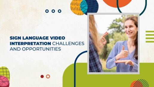 Sign language video interpretation