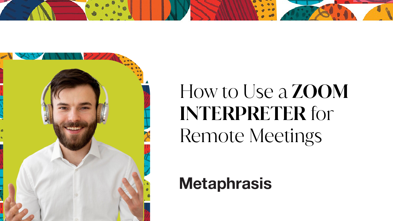Zoom Interpreter for Remote Meetings