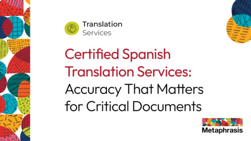 Certified Spanish Translation Services