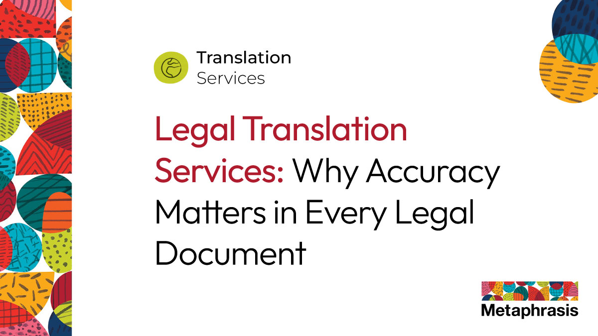 Legal Translation Services