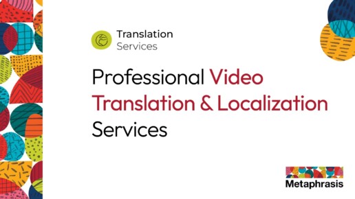 professional video translation services and localization services
