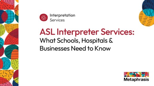 ASL Interpreter Services