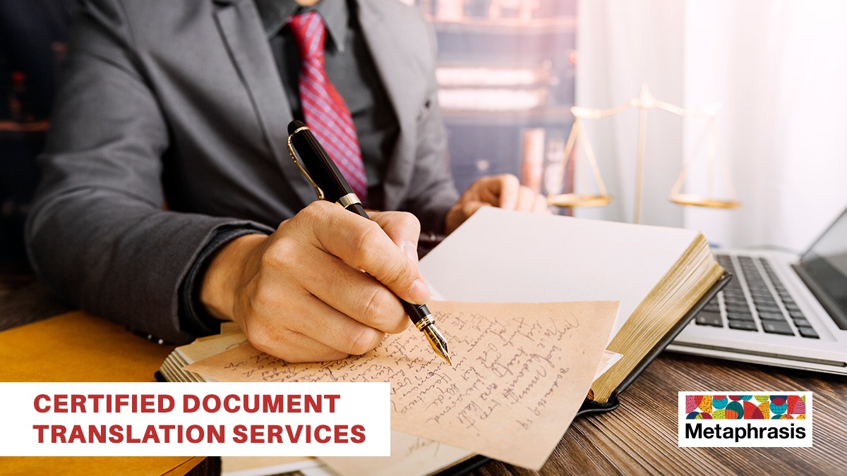 Document Translation Chicago
