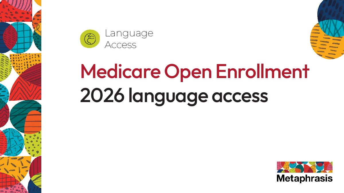 Medicare Open Enrollment 2026 language access